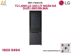 Tủ lạnh ngăn đá dưới 340L LBB33BLMAI